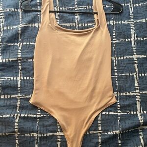 Tan Contour Bodysuit for Women